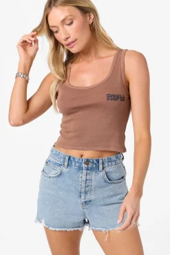 New Arrivals|Graphic Tees & Tanks^O'Neill Casa Cruiser Scoop Neck - | carob brown