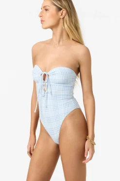Swim New Arrivals^O'Neill Catamaran Plaid Poolside One-Piece - | azurine