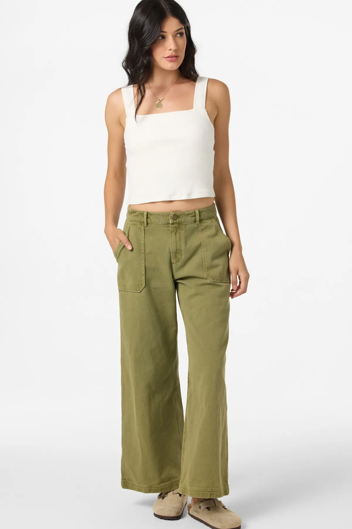 Bottoms^O'Neill Chandler Pant Pants - | martini olive