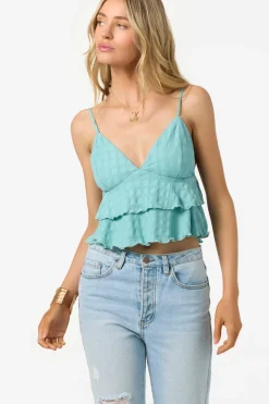 Tops^O'Neill Chloey Sleeveless Top - | nile blue