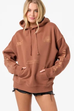 New Arrivals|Matching Sets^O'Neill Chore Break Oversized Hoodie Pullover Fleece - | carob brown