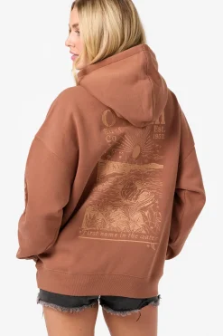 New Arrivals|Matching Sets^O'Neill Chore Break Oversized Hoodie Pullover Fleece - | carob brown