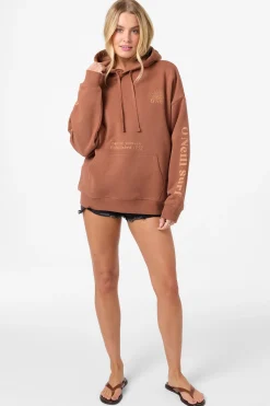 New Arrivals|Matching Sets^O'Neill Chore Break Oversized Hoodie Pullover Fleece - | carob brown
