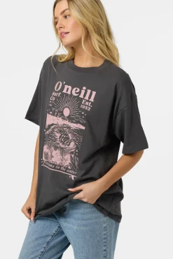 Graphic Tees & Tanks|New Arrivals^O'Neill Chore Break Oversized Tee washed black