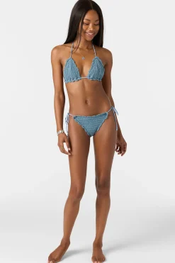 Bikini Bottoms^O'Neill Club House Crochet Skimpy Bottoms - | faded denim
