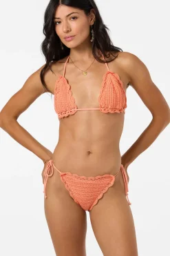 Bikini Bottoms^O'Neill Club House Crochet Skimpy Bottoms - | desert flower