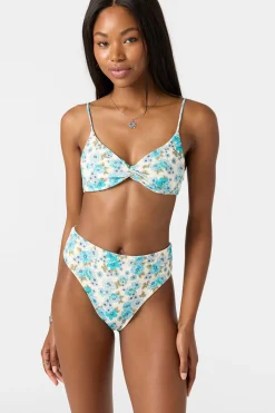 Bikini Tops^O'Neill Coastal Floral Malibu Bralette Top - | blue mist