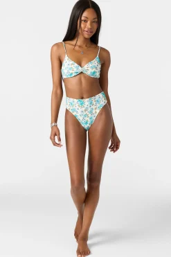 Bikini Tops^O'Neill Coastal Floral Malibu Bralette Top - | blue mist