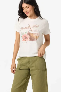 Graphic Tees & Tanks^O'Neill Coconut Seaside Tee - | winter white