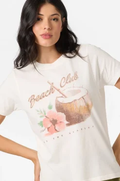 Graphic Tees & Tanks^O'Neill Coconut Seaside Tee - | winter white