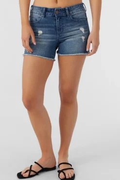 Bottoms^O'Neill Cody Denim Shorts - | blue grass wash