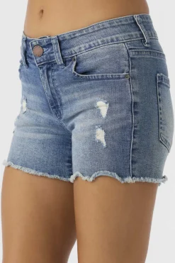 Bottoms^O'Neill Cody Denim Shorts - | blue grass wash