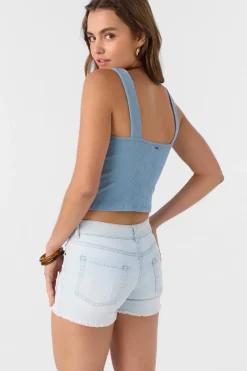 Bottoms^O'Neill Cody Denim Shorts - | light indigo bleach