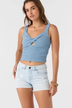 Bottoms^O'Neill Cody Denim Shorts - | light indigo bleach