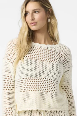 Sweaters, Hoodies & Fleece|Swim Cover-Ups^O'Neill Consuelo Long Sleeve Sweater - | winter white