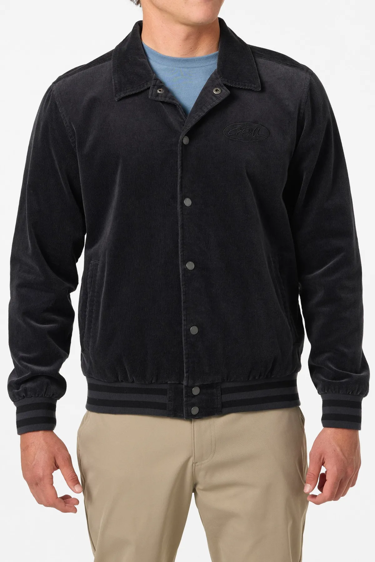 Jackets^O'Neill Cowell Cord Bomber Varsity Jacket - | phantom