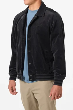 Jackets^O'Neill Cowell Cord Bomber Varsity Jacket - | phantom