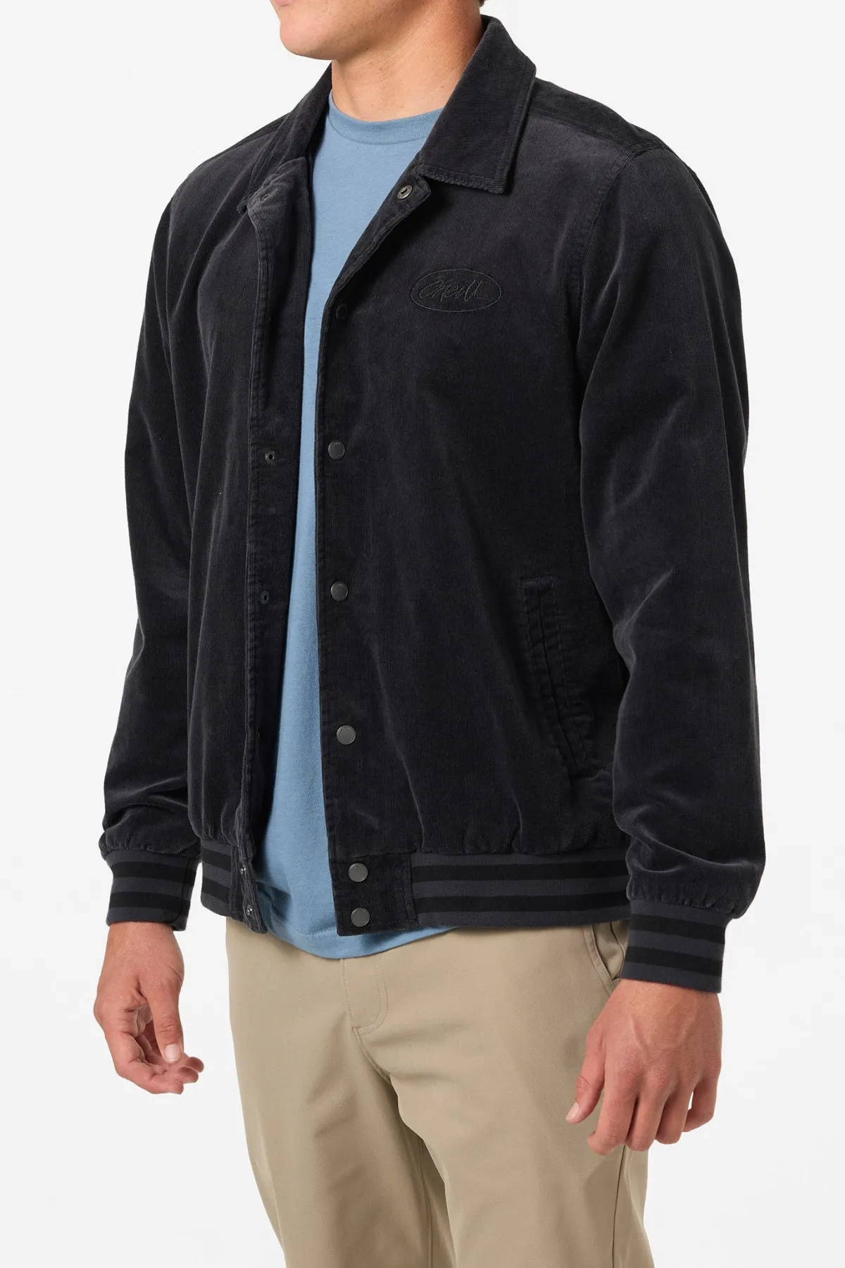 Jackets^O'Neill Cowell Cord Bomber Varsity Jacket - | phantom