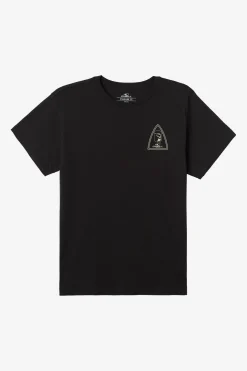 Tees & Tanks^O'Neill Crest Standard Fit Tee - | black