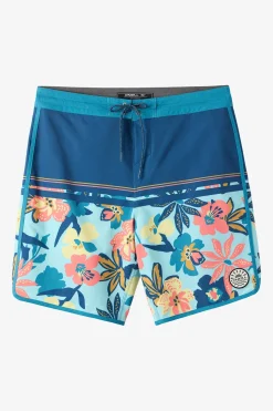 Short Length^O'Neill Cruzer Scallop 18" Boardshorts - | indigo