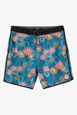 Mid Length^O'Neill Cruzer Scallop 18" Boardshorts - | multi clr