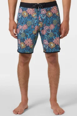 Mid Length^O'Neill Cruzer Scallop 18" Boardshorts - | multi clr