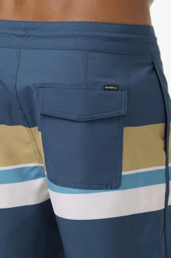 Mid Length^O'Neill Cruzer Stripe Scallop 18