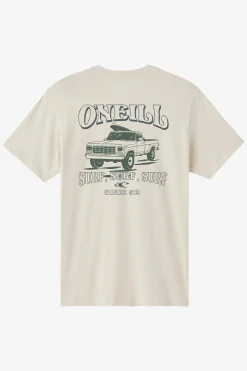 Tees & Tanks^O'Neill Daily Driver Standard Fit Tee - | lt khaki