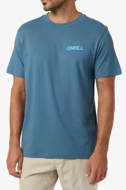 New Arrivals^O'Neill Dawn Classic Tee blue fusion