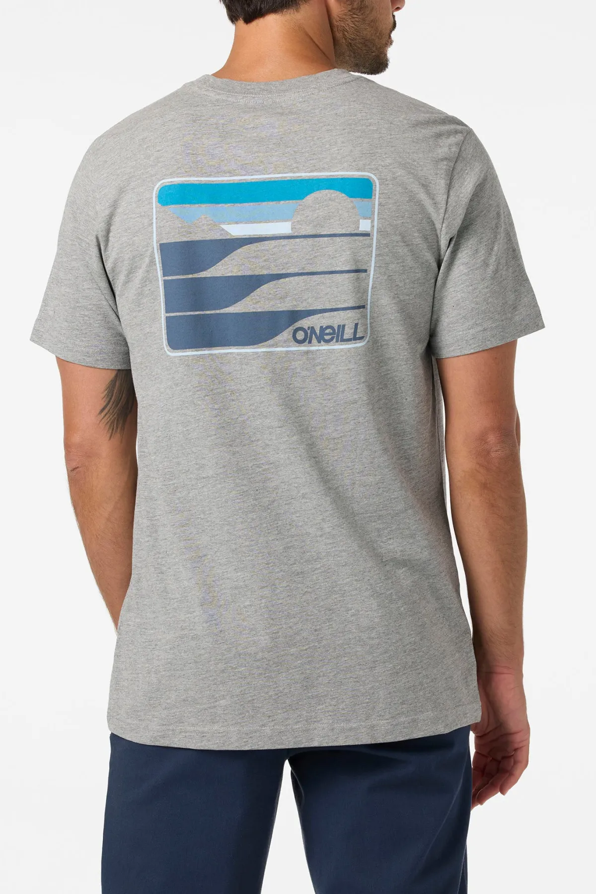 Tees & Tanks^O'Neill Dawn Classic Tee Standard Fit Tee - | heather grey