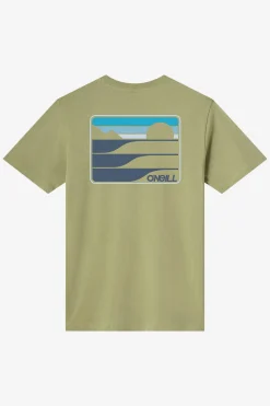 New Arrivals|Tees & Tanks^O'Neill Dawn Classic Tee Standard Fit Tee - | oil green