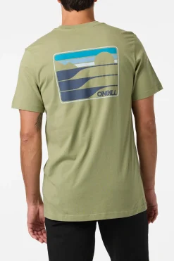 New Arrivals|Tees & Tanks^O'Neill Dawn Classic Tee Standard Fit Tee - | oil green