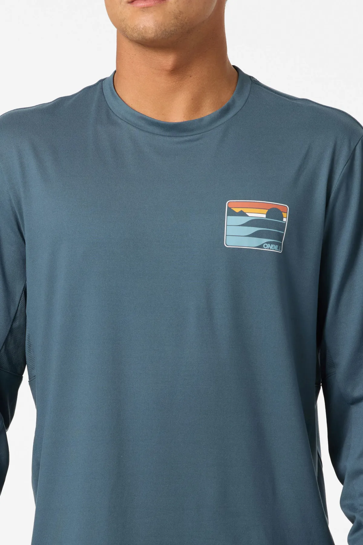 New Arrivals^O'Neill Dawn UPF Long Sleeve Tee Standard Fit Long Sleeve Tee dark slate