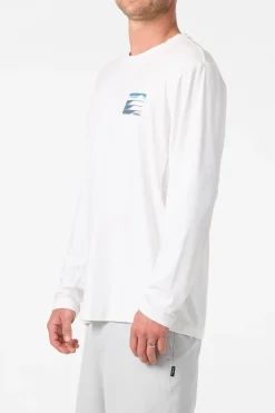 New Arrivals|Tees & Tanks^O'Neill Dawn Upf Ls Tee Standard Fit Long Sleeve Tee - | white