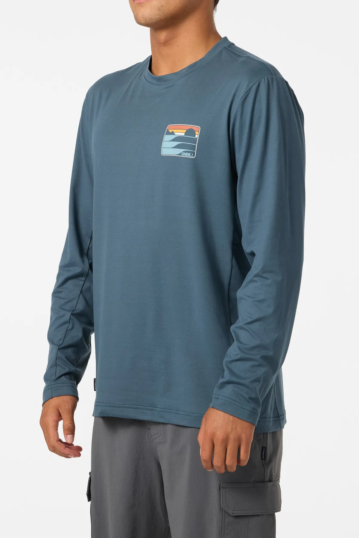 Trvlr Series|Tees & Tanks^O'Neill Dawn Upf Ls Tee Standard Fit Long Sleeve Tee - | dark slate