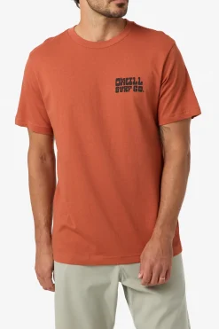 New Arrivals^O'Neill De La Cruzer Classic Tee chutney