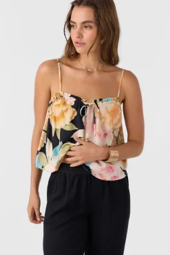 Tops^O'Neill Decla Sleeveless Top - | black