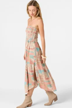 Dresses^O'Neill Devyn Cabella Midi Dress multi clr