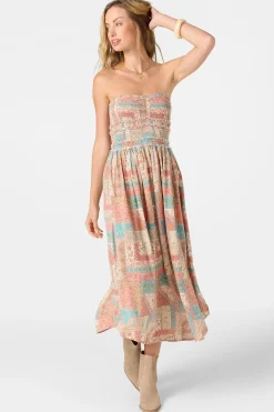 Dresses^O'Neill Devyn Cabella Midi Dress multi clr