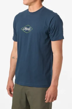 Tees & Tanks^O'Neill Diamond Standard Fit Tee - | new navy
