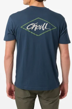 Tees & Tanks^O'Neill Diamond Standard Fit Tee - | new navy