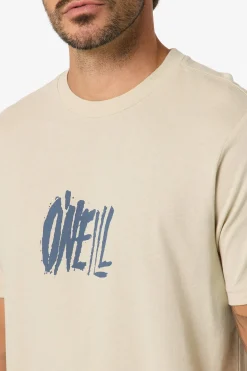 Tees & Tanks^O'Neill Distract Classic Tee Standard Fit Tee - | lt khaki