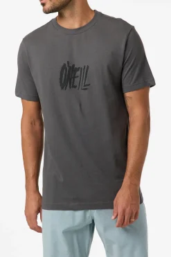 New Arrivals|Tees & Tanks^O'Neill Distract Classic Tee Standard Fit Tee - | dark shadow