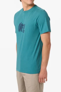 Tees & Tanks^O'Neill Distract Classic Tee Standard Fit Tee - | hydro