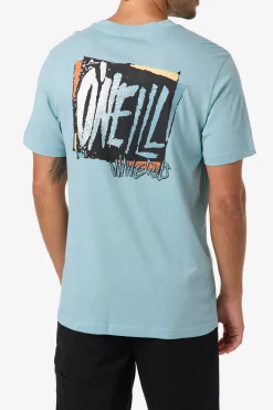 New Arrivals|Tees & Tanks^O'Neill Distract Classic Tee Standard Fit Tee - | stone blue