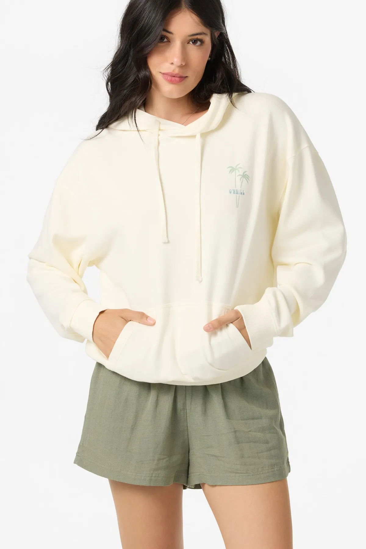 Sweaters, Hoodies & Fleece^O'Neill Drift Hoody Pullover Fleece - | winter white