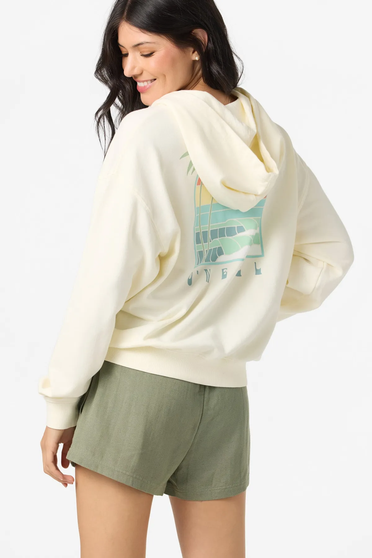 Sweaters, Hoodies & Fleece^O'Neill Drift Hoody Pullover Fleece - | winter white