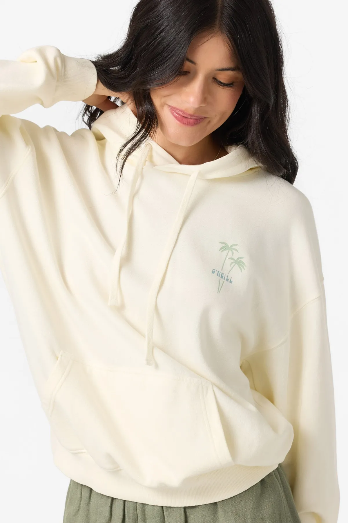 Sweaters, Hoodies & Fleece^O'Neill Drift Hoody Pullover Fleece - | winter white