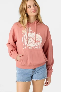 Sweaters, Hoodies & Fleece^O'Neill Drift Hoody Pullover Fleece - | desert sand