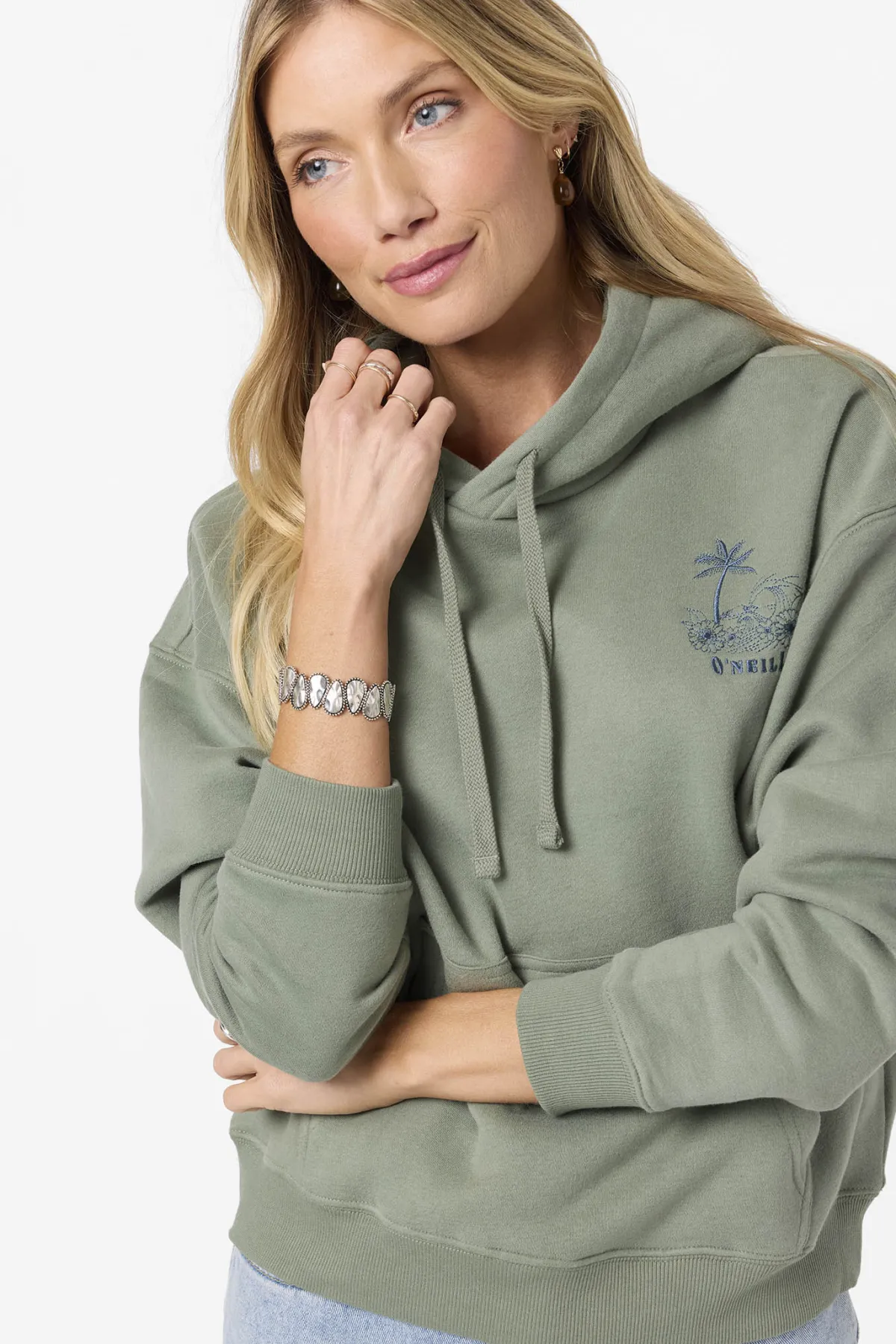 Sweaters, Hoodies & Fleece^O'Neill Drift Hoody Pullover Fleece - | sea spray